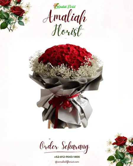 Buket Bunga Talaga Warna